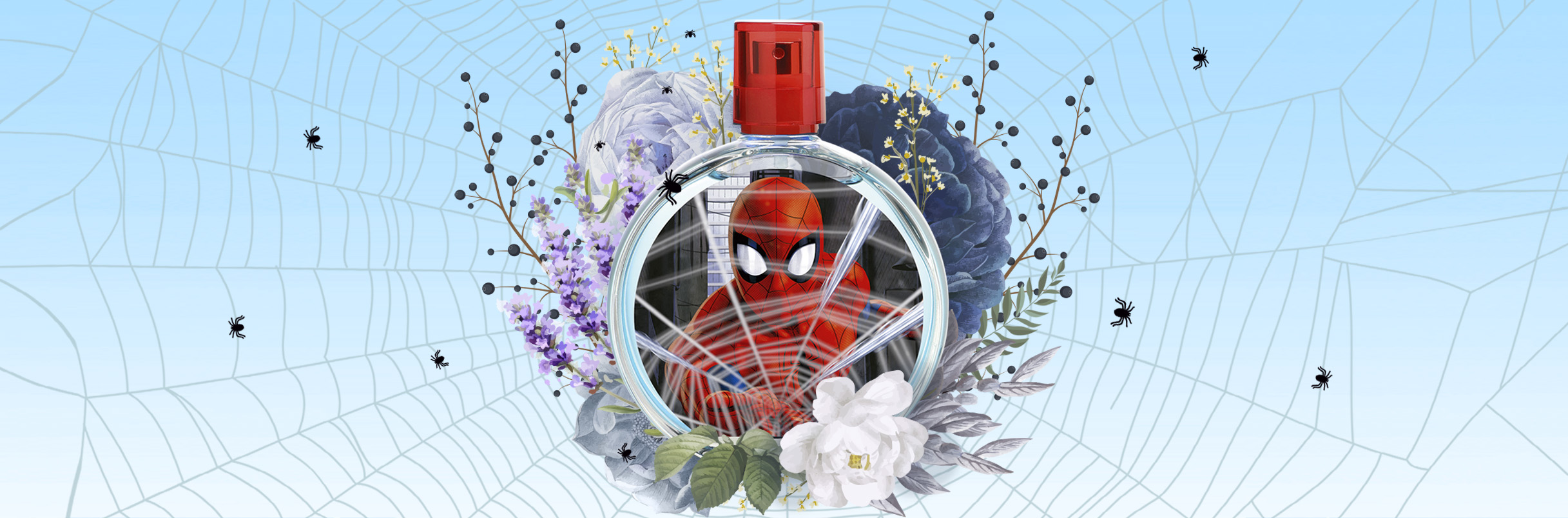 The Spider-Man fragrances