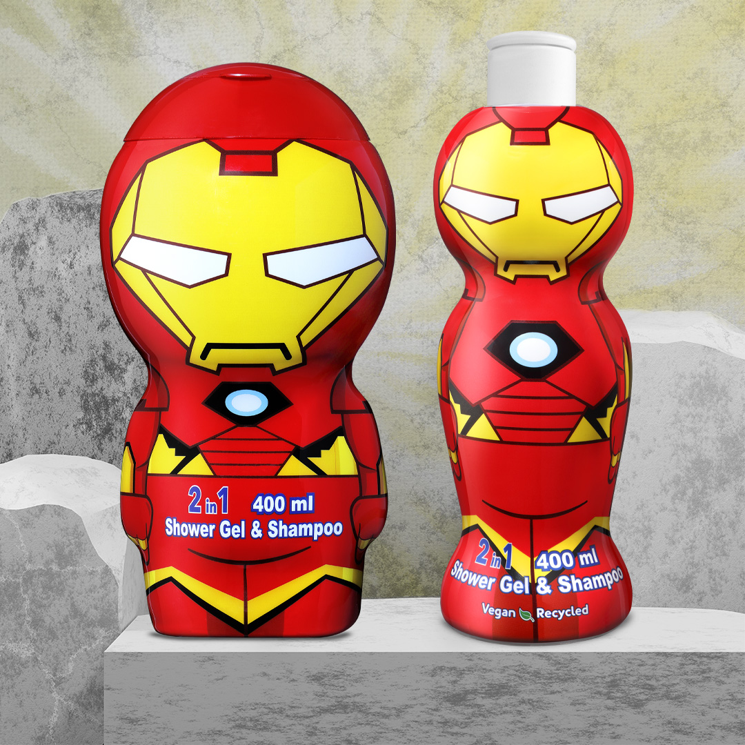 Iron Man<br>Shower Gel & Shampoo 400 ml