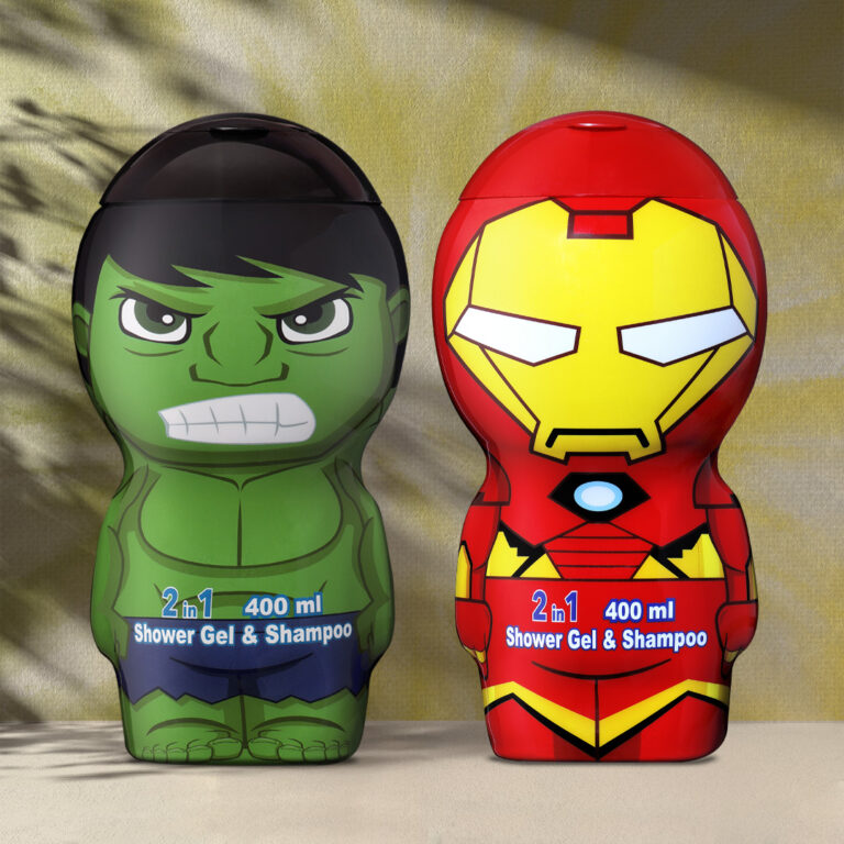 Hulk y Iron Man Gel de Ducha y Champú 400 ml