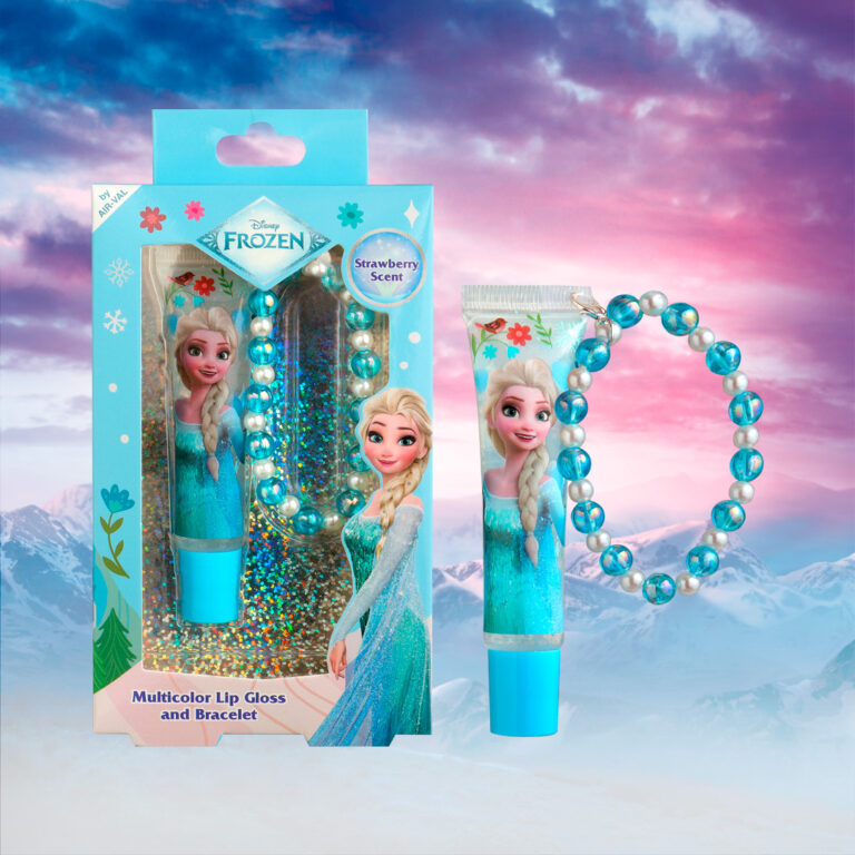 Multi-Colour Lip Gloss with Bracelet
