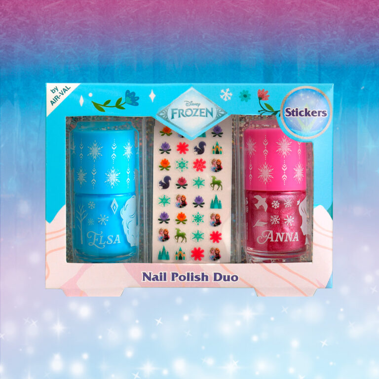Set Nail Polish Duo and Stickers