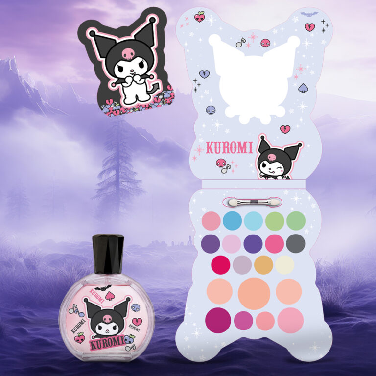 Estuche con EDT 50 ml y Paleta de Maquillaje