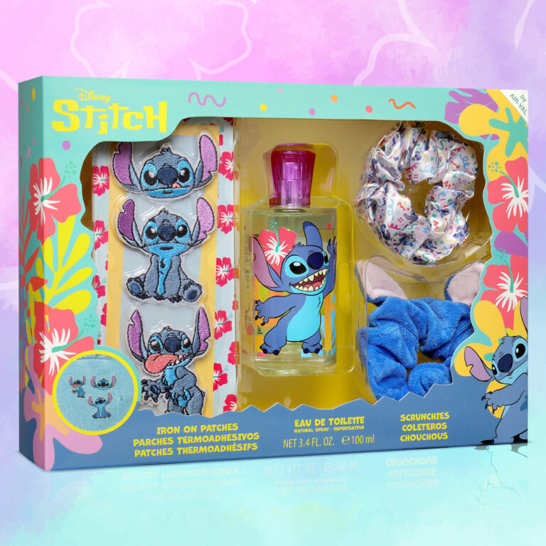 Estuche con EDT 100 ml, Parches Para Ropa y Coleteros