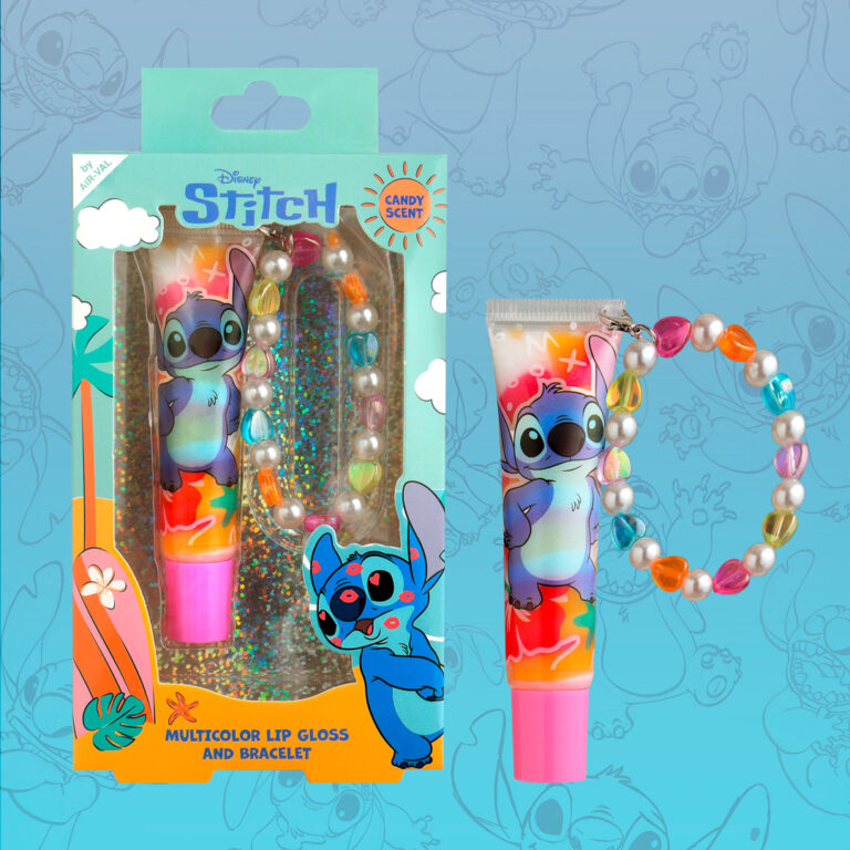 Multi-Colour Lip Gloss with Bracelet