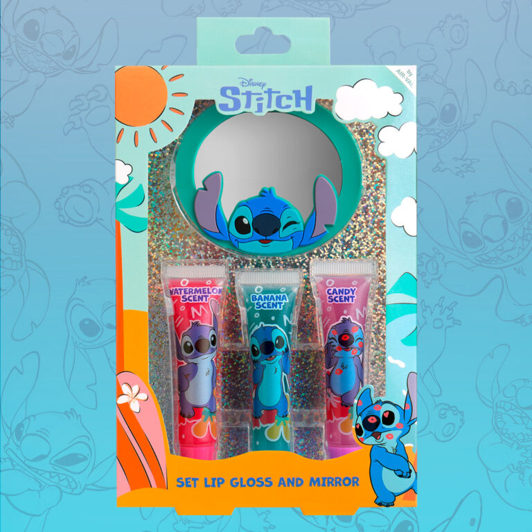 Set with 3 Lip Glosses and Mirror