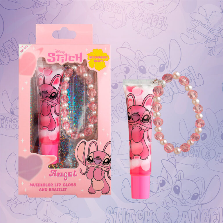 Multi-Colour Lip Gloss with Bracelet