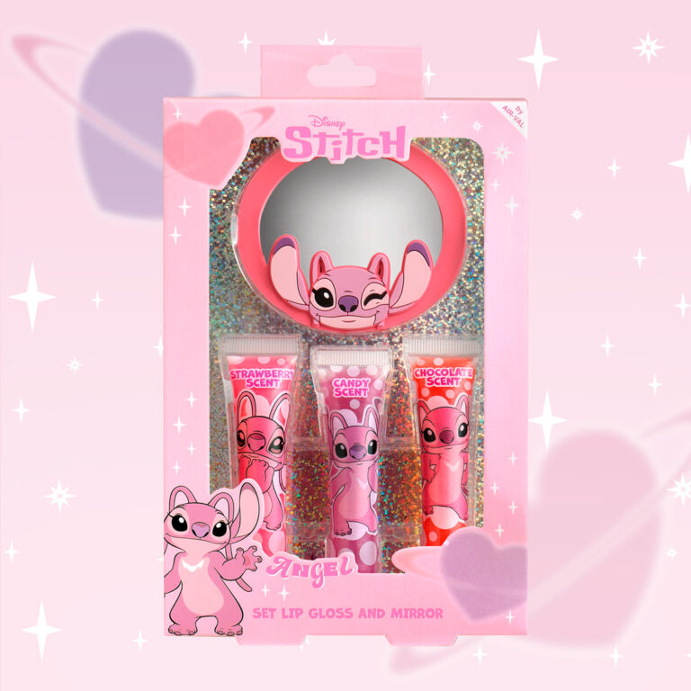 Set with 3 Lip Glosses and Mirror